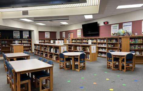 Gray Elementary School Library in Mesquite