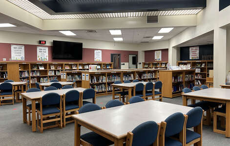 Gray Elementary School Library in Mesquite