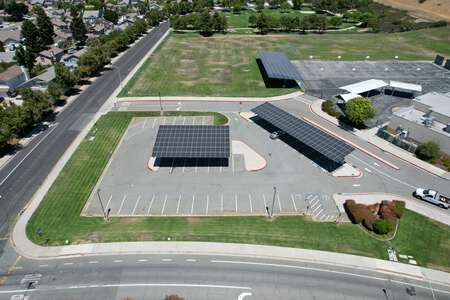 Carmen Dragon Elementary School Parking Lot - Covered in Antioch 3
