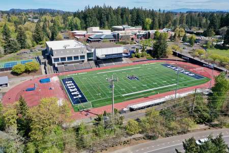 Lake Oswego High School Football Stadium (Turf) in Lake Oswego