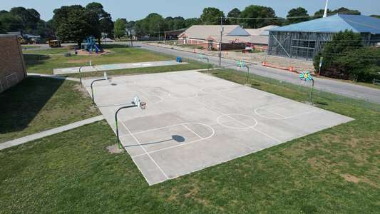 Point O'View Elementary School Outdoor Basketball Courts in Virginia Beach 3