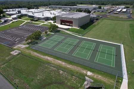 Hudson High School Tennis Courts in Hudson
