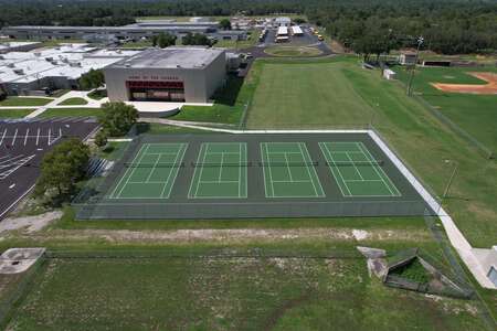 Hudson High School Tennis Courts in Hudson