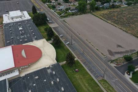 Highland High School Parking Lot - Front in Pocatello