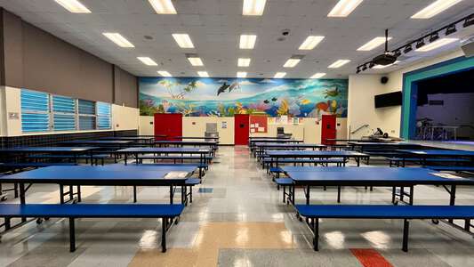 Miami Beach South Pointe Elementary School Cafeteria in Miami Beach