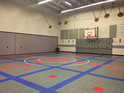 Barbara Jordan Elementary School Gym in Austin