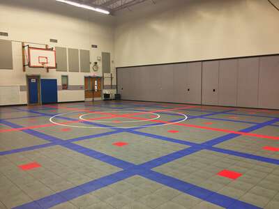 Barbara Jordan Elementary School Gym in Austin