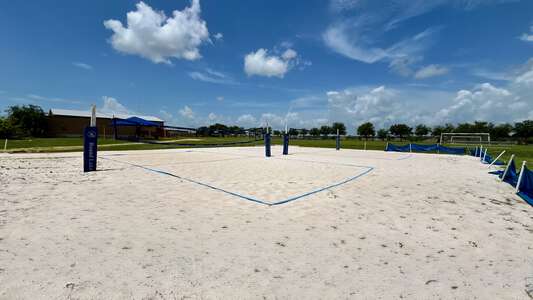Round Lake Charter School Sand Volleyball Courts in Mt Dora