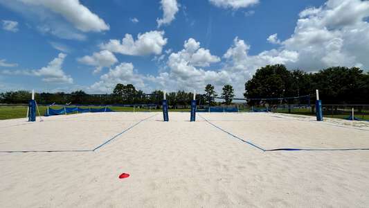 Round Lake Charter School Sand Volleyball Courts in Mt Dora