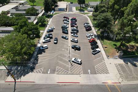 Norseman Elementary School Parking Lot in Fresno