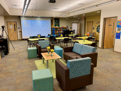 Meadow Woods Elementary School Media Center in Orlando