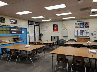 Sierra High School Classroom Standard in San Bernardino