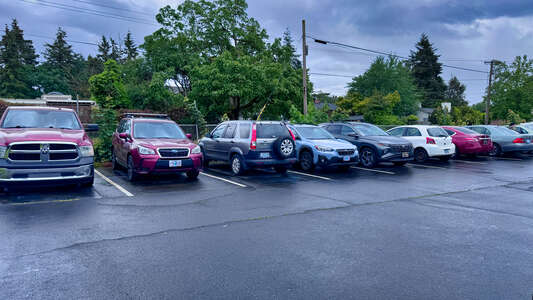 Rigler K-5 School Parking Lot in Portland