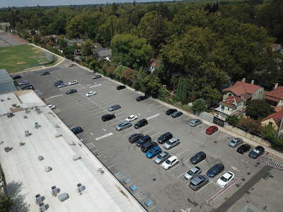 C.K. McClatchy High School Parking Lot - North in Sacramento