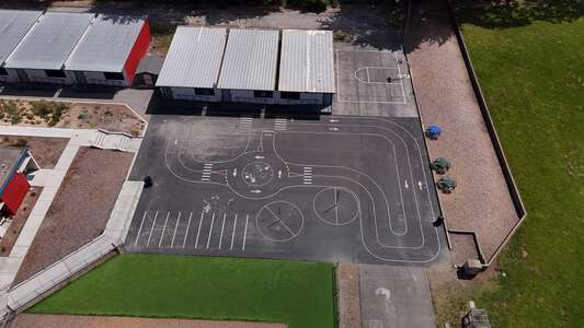 Crumpton Elementary School Blacktop / Basketball Courts in Marina