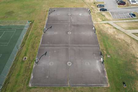 Southeast Middle School Outdoor Basketball Courts in Hopkins