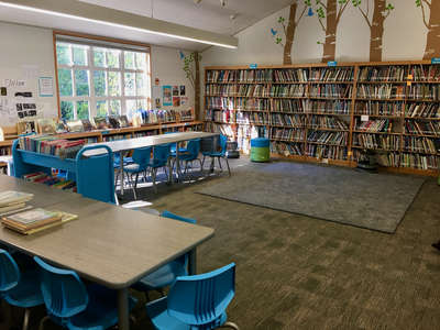 Old Mill School Library in Mill Valley