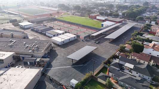 Culver City Middle School Parking Lot - Staff in Culver City