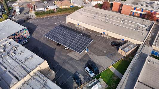 Culver City Middle School Parking Lot - Staff in Culver City