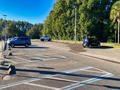 Citrus Grove Elementary School Parking Lot in DeLand