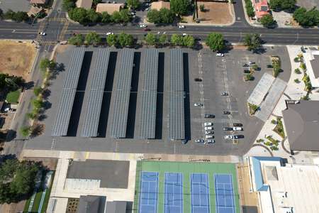 Parking Lot - Main (Solar Panels)