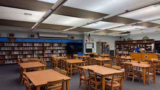 Whiteaker Middle School Library in Keizer