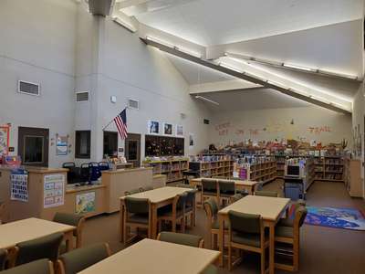 Lake Hills Elementary School Library in Riverside