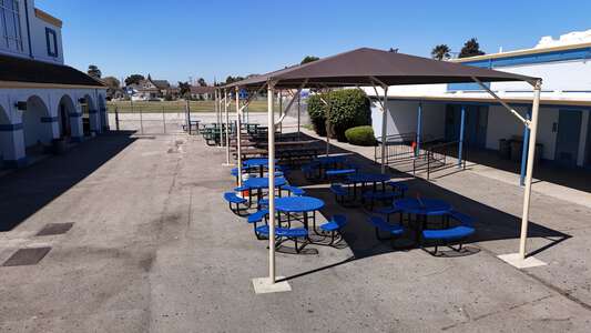 Edward A. Hall Middle School Outdoor Area in Watsonville 2
