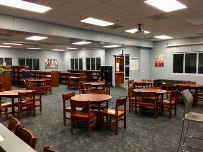 Bingham Middle School Library in Independence
