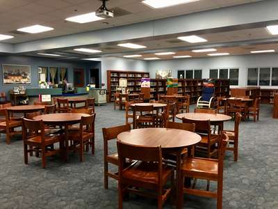 Bingham Middle School Library in Independence