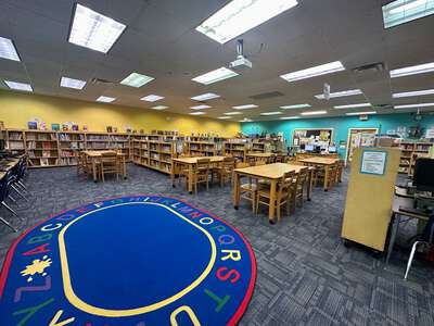 Parker Elementary School Media Center in Panama City