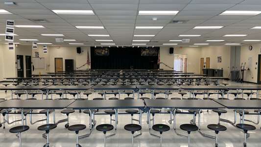 Jennings Middle School (2042) Cafeteria in Seffner