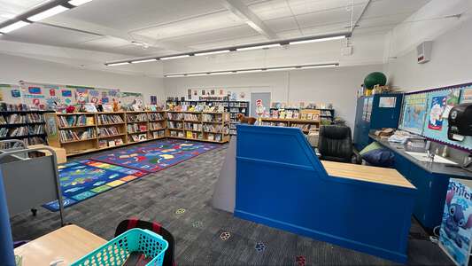 Dual Language Academy of the Monterey Peninsula Library in Seaside