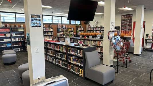 Pomona High School Library in Pomona