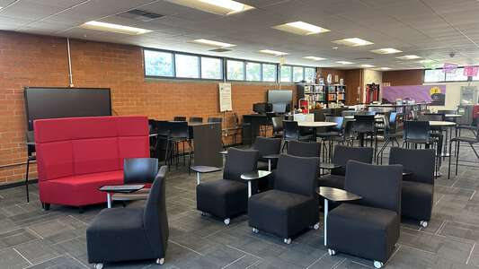 Pomona High School Library in Pomona