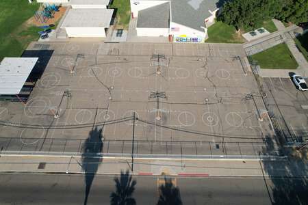 Hidalgo Elementary School Outdoor Basketball Courts in Fresno 2