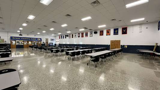 Kempsville Middle School Cafeteria in Virginia Beach