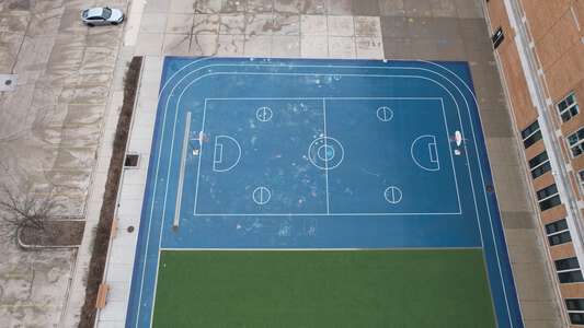 Armstrong - George Armstrong International Studies Elementary School Outdoor Basketball Courts - 1 in Chicago