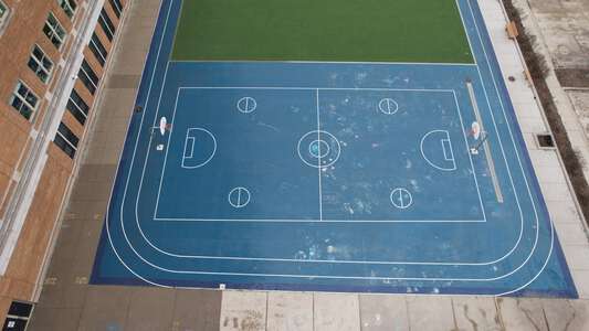 Armstrong - George Armstrong International Studies Elementary School Outdoor Basketball Courts - 1 in Chicago