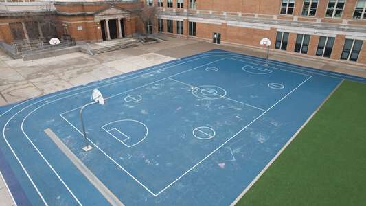 Armstrong - George Armstrong International Studies Elementary School Outdoor Basketball Courts - 1 in Chicago