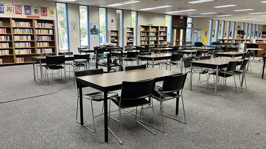 Churchill High School Library in Eugene
