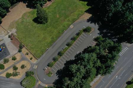 Panther Lake Elementary School Parking Lot - Field in Federal Way