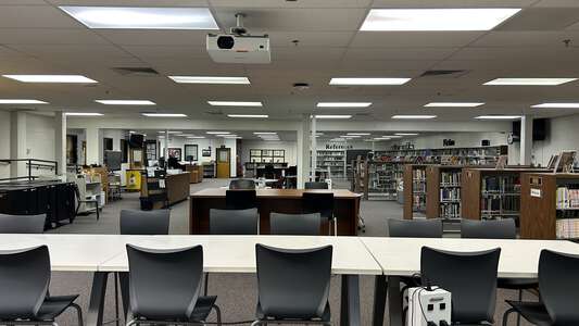 Central Gwinnett High School Library in Lawrenceville