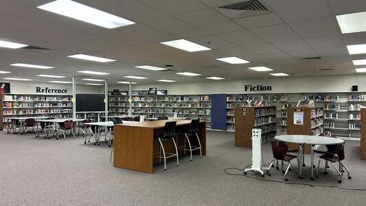Central Gwinnett High School Library in Lawrenceville