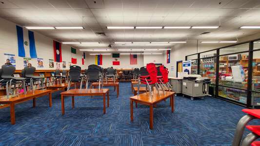 Brown Elementary School Media Center in Jonesboro