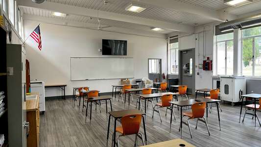 Mokelumne High School Room 01 - Classroom in Courtland 2