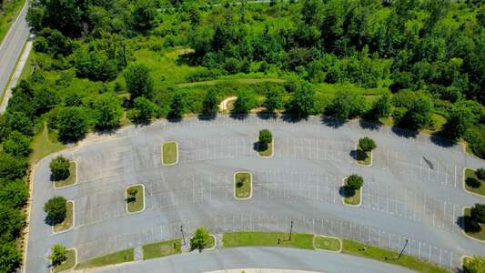 William Amos Hough High School Parking Lot - Bailey Street in Cornelius 2