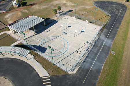 J. Colin English Elementary School Blacktop / Basketball Courts in North Fort Myers
