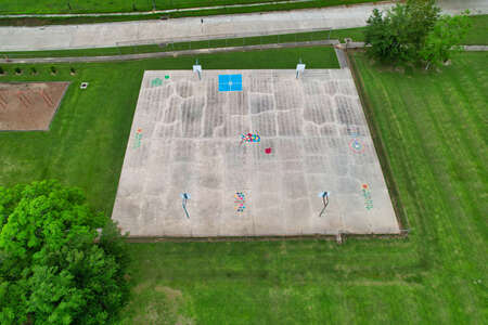 Ryan Elementary School Outdoor Basketball Courts in Baton Rouge 2