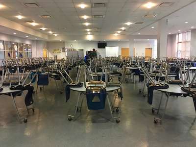 First Avenue School Cafeteria in Newark